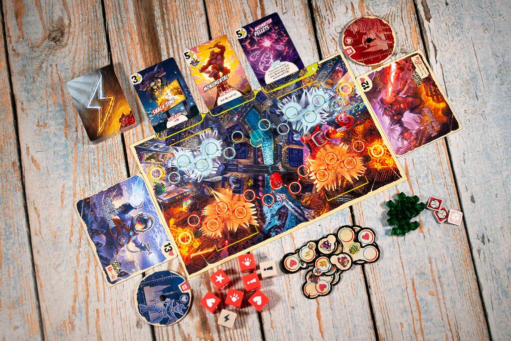 King of Tokyo:Duel by IELLO : The Epic Monster Clash for Two