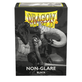 Dragon Shield: Standard 100ct Sleeves - Black (Non-Glare Matte)