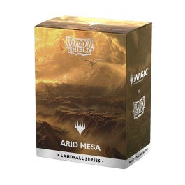 Dragon Shield: Standard Matte Dual Art Magic the Gathering Landfall Series 100ct Sleeves - Arid Mesa