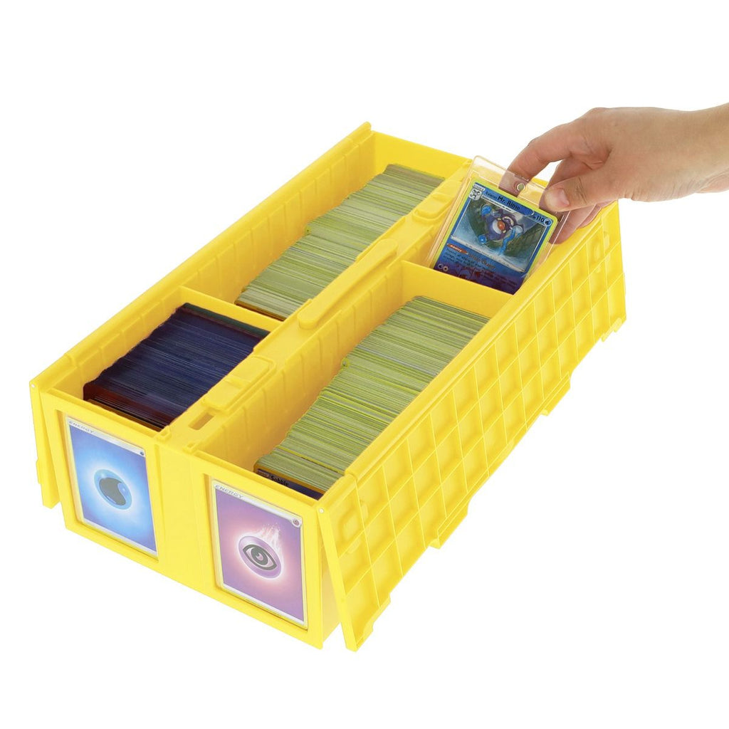 BCW Collectible Card Bin - 1600 - Yellow