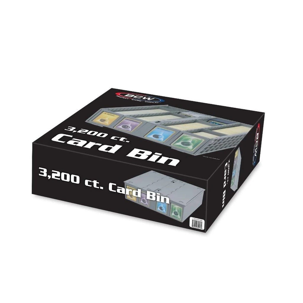 BCW Collectible Card Bin - 3200 - Gray