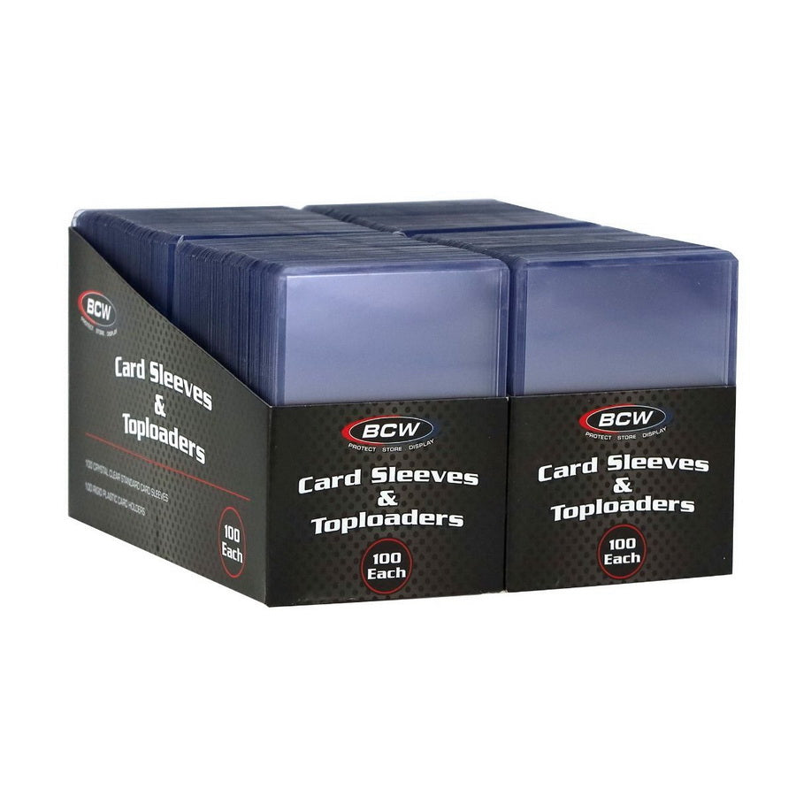 BCW Card Sleeve & Toploader Combo Pack - 200 Count