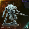 3D Printed Archimandrite Wanderer, Giant Robot Walker by Archvillain Games