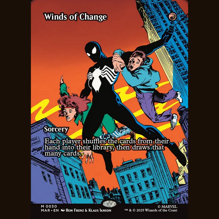 Winds of Change — Marvel Universe MAR-30 correct card artwork