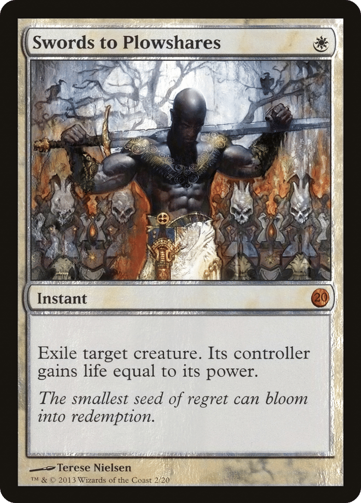 Swords to Plowshares From the Vault Twenty — V13-2 correct front art