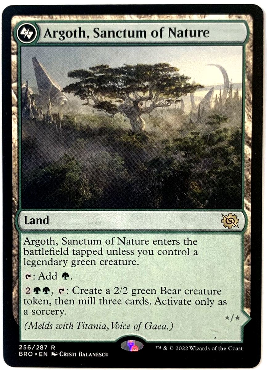 Argoth, Sanctum of Nature — The Brothers' War #256