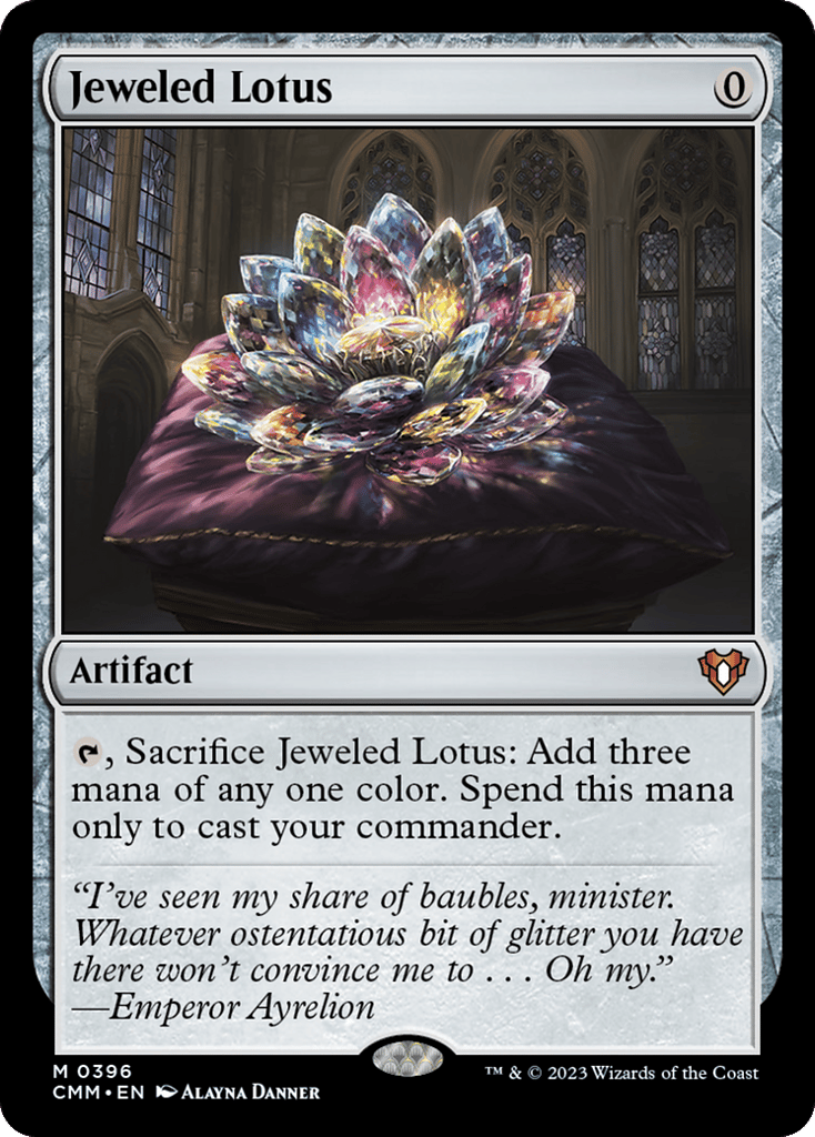 Jeweled Lotus — Commander Masters — CMM #396