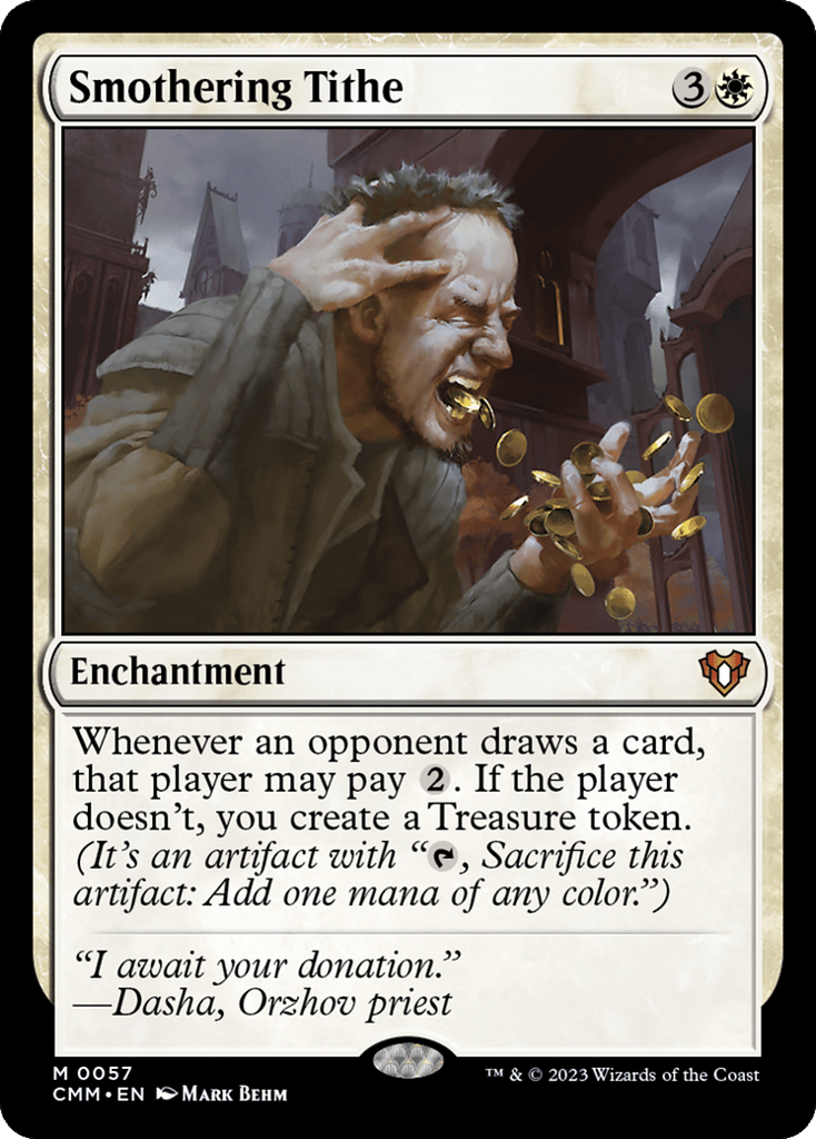 Smothering Tithe — Commander Masters #57
