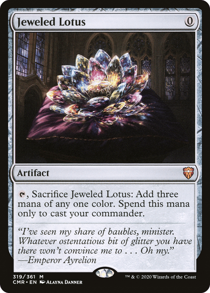 Jeweled Lotus — Commander Legends — CMR #319