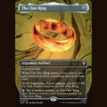 The One Ring (Borderless) [The Hobbit: Eternal-Legal] centered full card