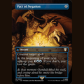 Pact of Negation (Borderless) [Commander: The Lord of the Rings: Tales of Middle-earth] centered full card