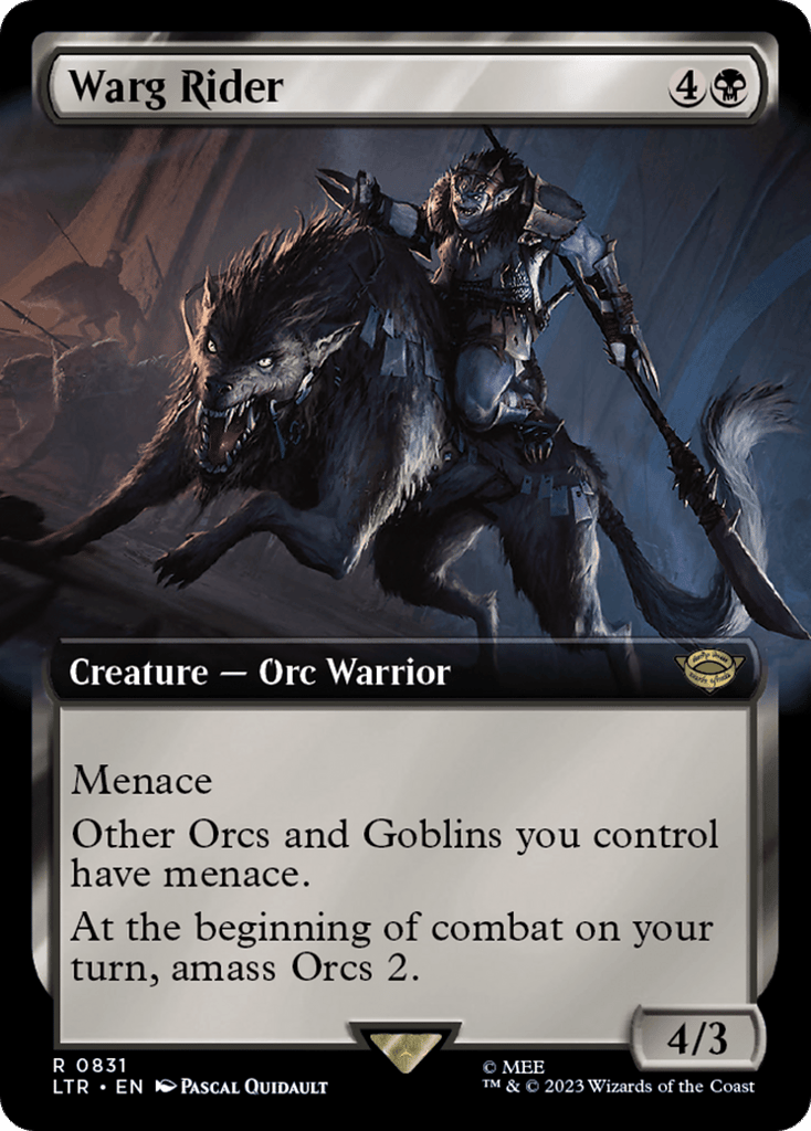 Warg Rider (Extended Art) — LTR #831