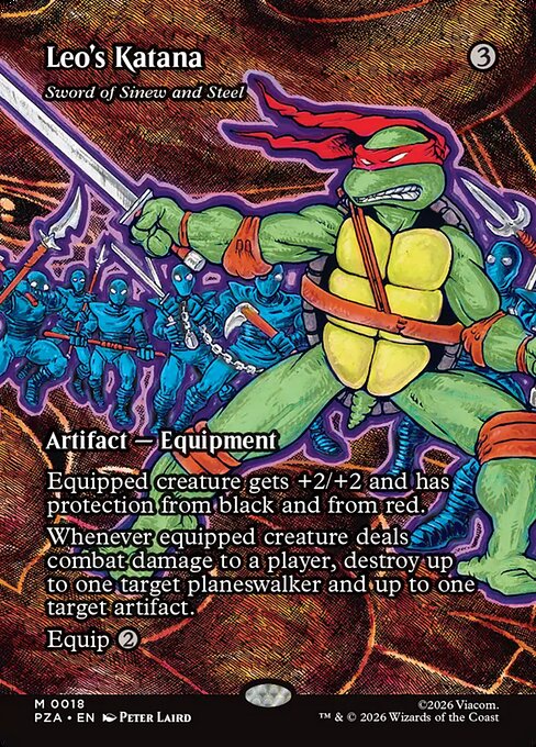 Leo's Katana — Sword of Sinew and Steel — PZA #18