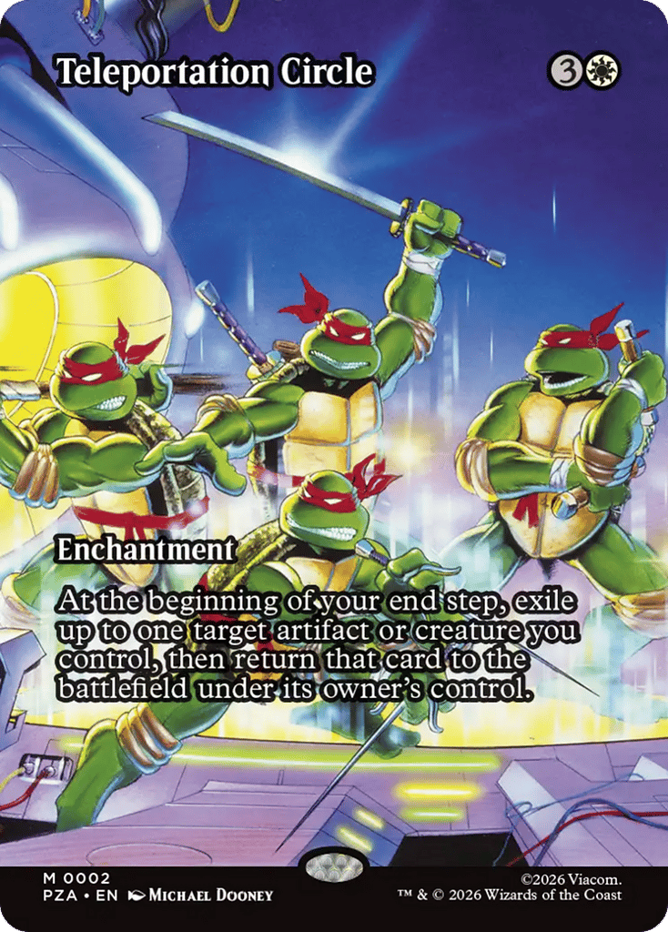 Teleportation Circle — TMNT Borderless PZA #2