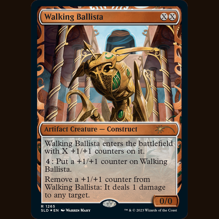 Walking Ballista (1265) (Halo Foil) [Secret Lair Drop Series] centered full card