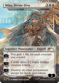 Miku, Divine Diva (Elspeth Tirel) — Secret Lair #1585
