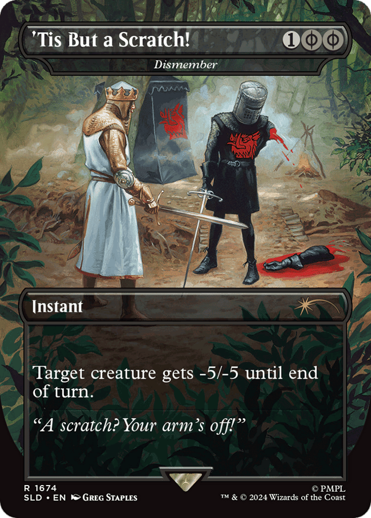 'Tis But a Scratch! (Dismember) — SLD #1674
