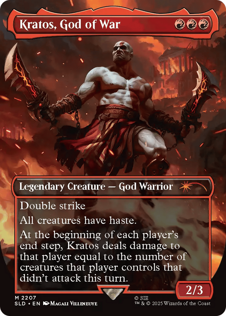 Kratos, God of War — Secret Lair #2207