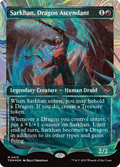 Sarkhan, Dragon Ascendant (Halo Foil) — TDM #413