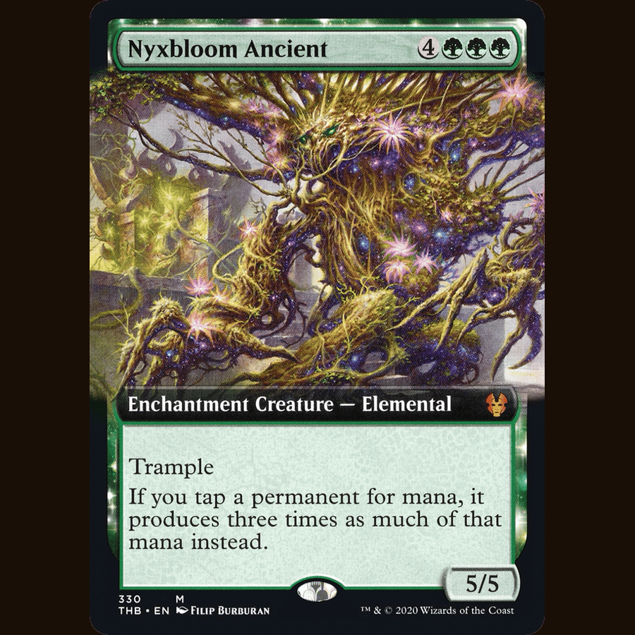 Nyxbloom Ancient (Extended Art) [Theros Beyond Death] centered full card