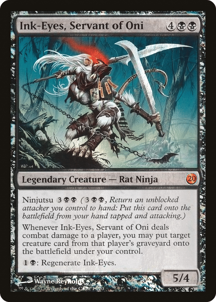 Ink-Eyes, Servant of Oni — verified V13-13 correct printing front card art