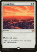 Armageddon — verified V14-1 correct printing front card art