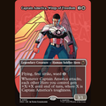 Captain America, Wings of Freedom (Borderless) [Marvel Super Heroes] full-card image