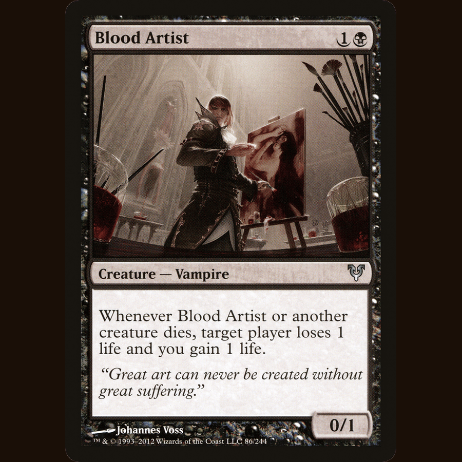 Blood Artist [Avacyn Restored] full-card image
