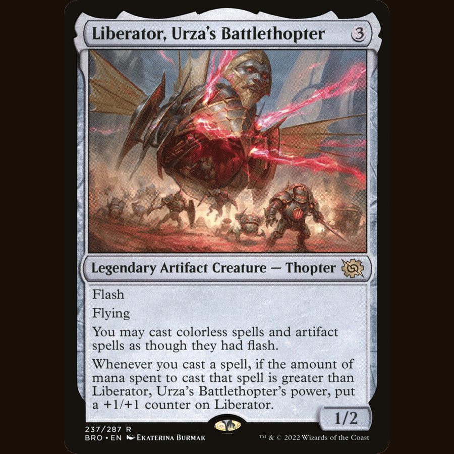 Liberator, Urza's Battlethopter [The Brothers' War] full-card image