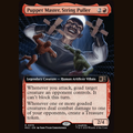 Puppet Master, String Puller (Extended Art) [Commander: Marvel Super Heroes] full-card image