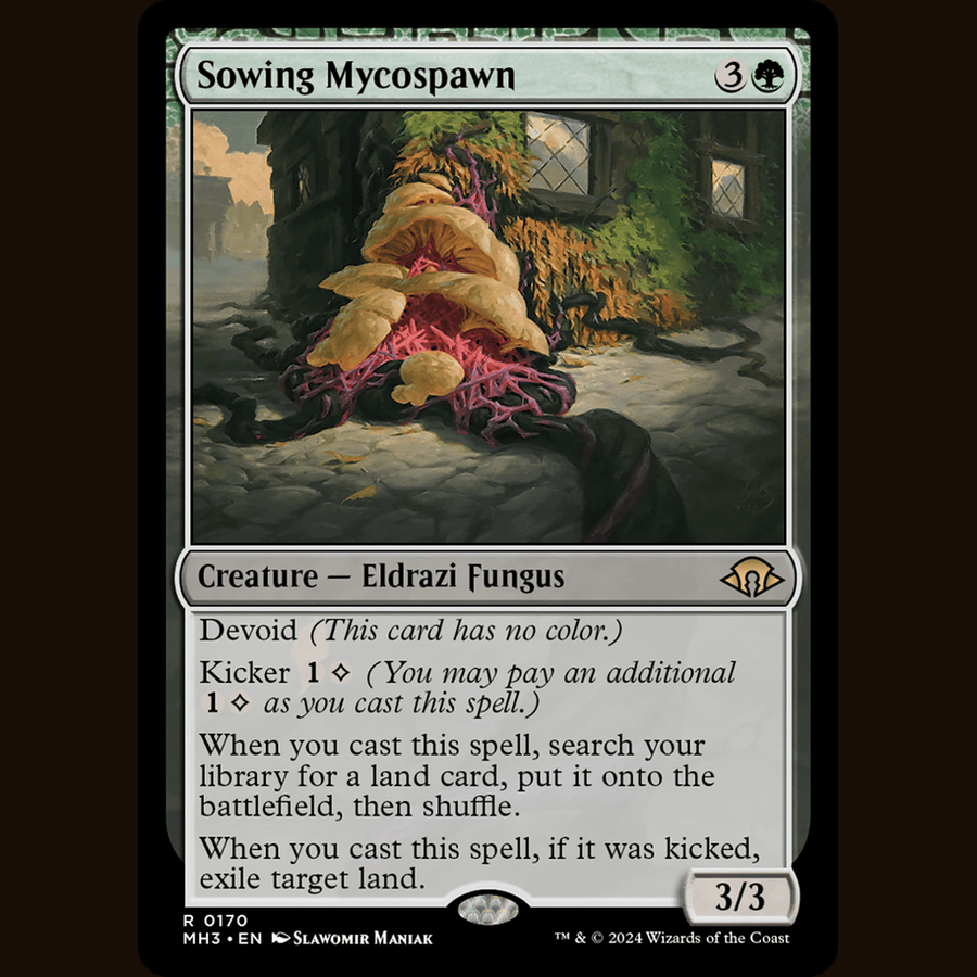 Sowing Mycospawn [Modern Horizons 3] full-card image