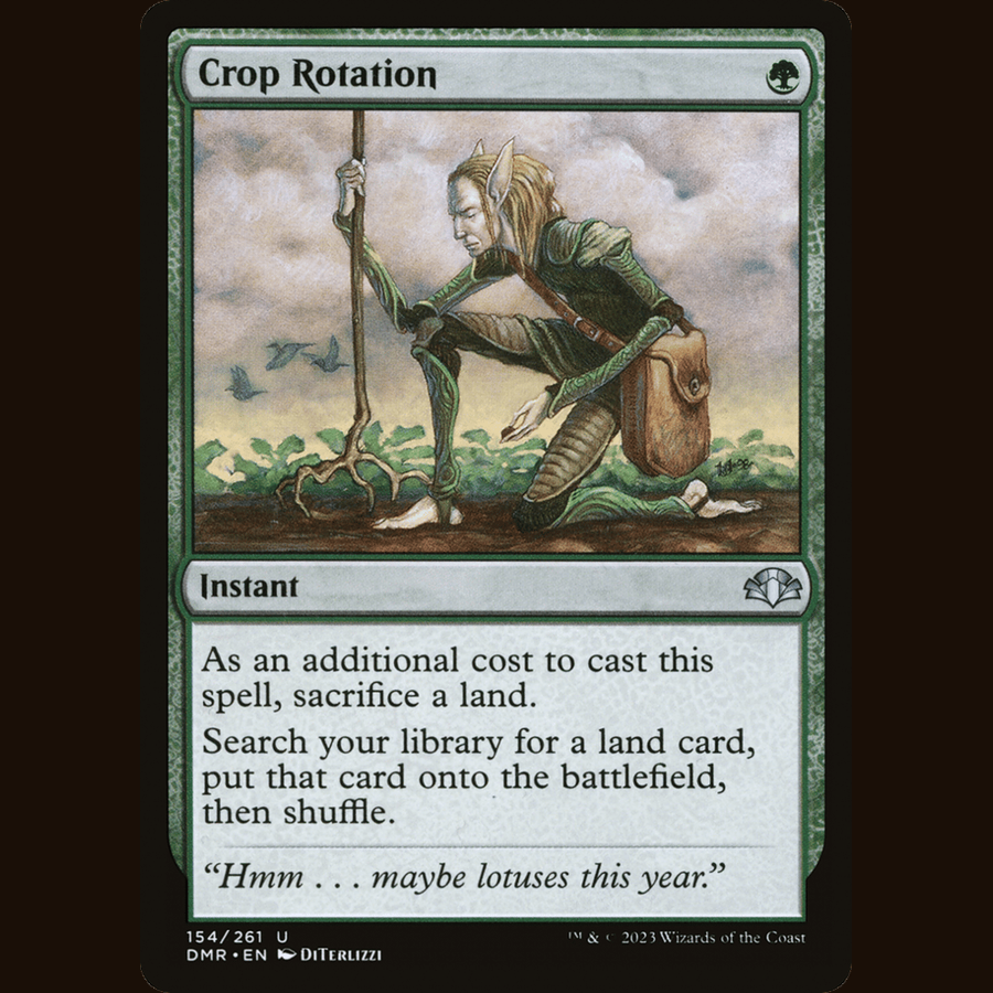 Crop Rotation [Dominaria Remastered] full-card image