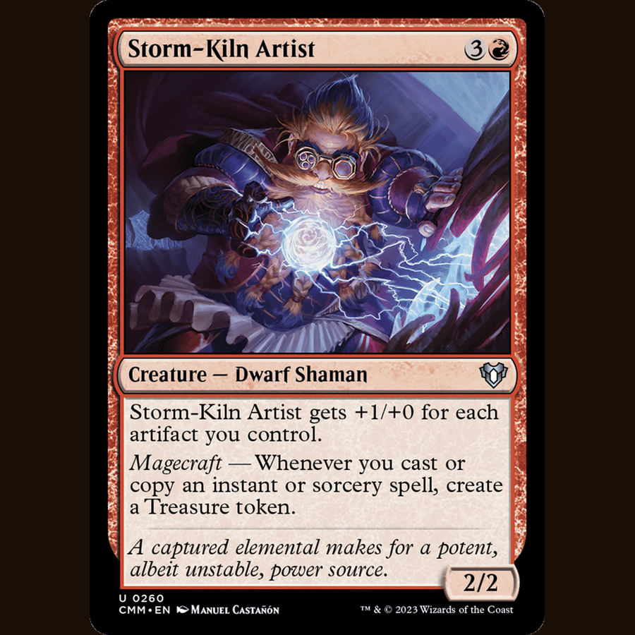 Storm-Kiln Artist [Commander Masters] full-card image