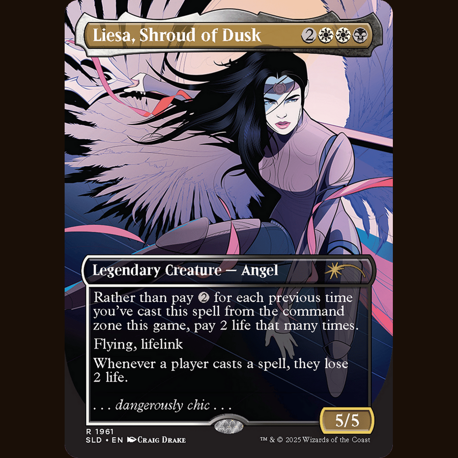Liesa, Shroud of Dusk [Secret Lair Drop Series] full-card image