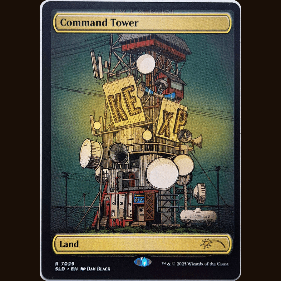Command Tower (7029) (Rainbow Foil) [Secret Lair Drop Series] full-card image