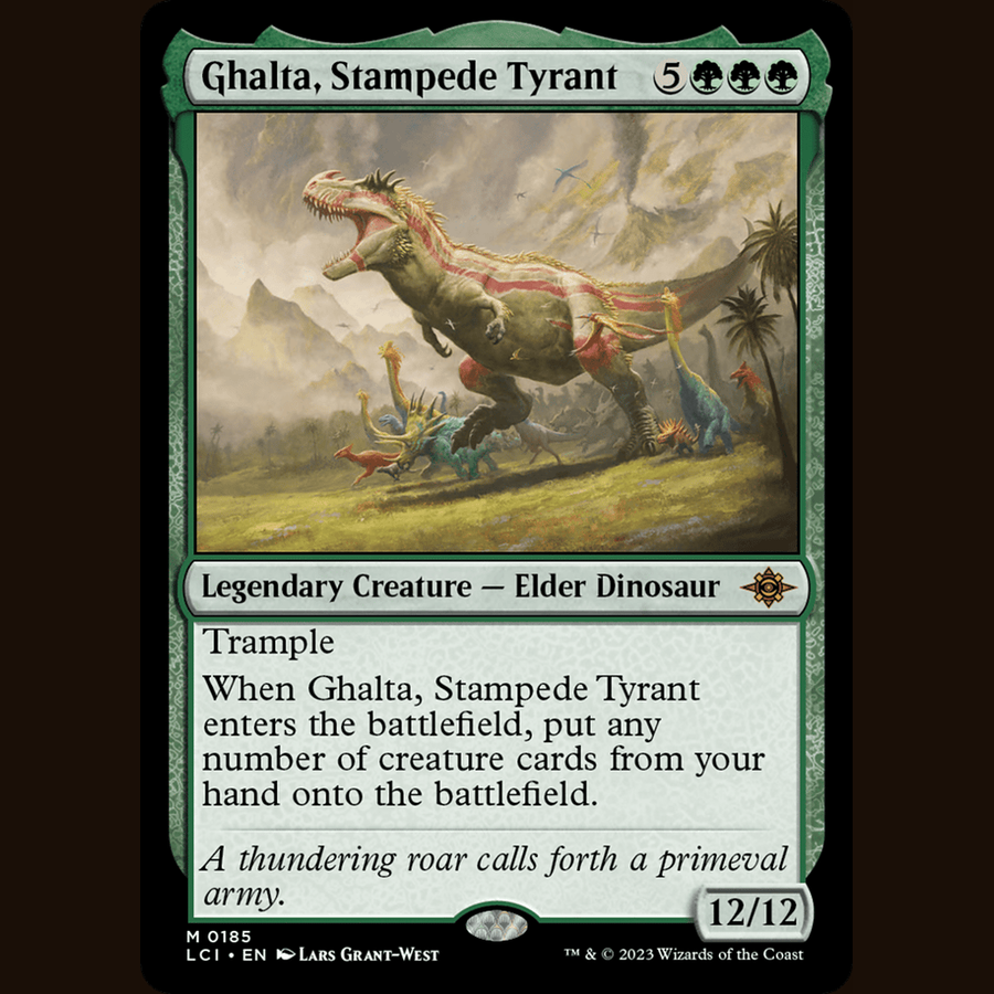 Ghalta, Stampede Tyrant [The Lost Caverns of Ixalan] full-card image