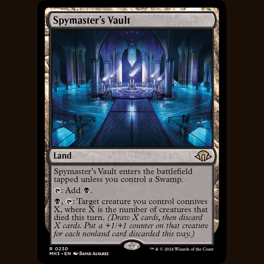 Spymaster's Vault [Modern Horizons 3] full-card image