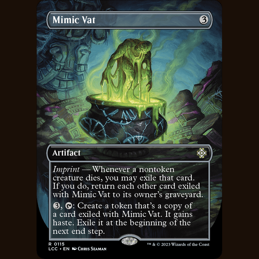 Mimic Vat (Borderless) [Commander: The Lost Caverns of Ixalan] full-card image