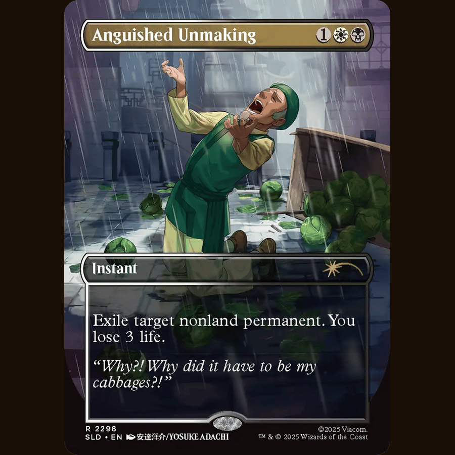 Anguished Unmaking (2298) (Rainbow Foil) [Secret Lair Drop Series] full-card image