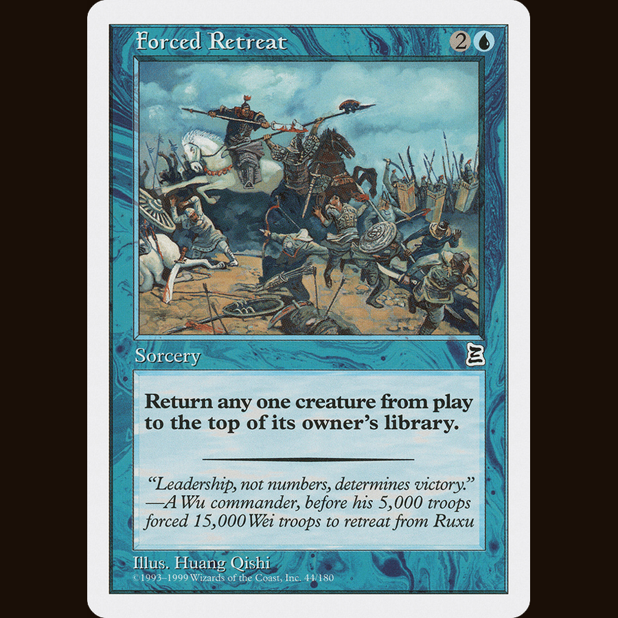 Forced Retreat [Portal Three Kingdoms] PTK #44 card image