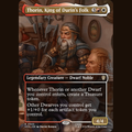 Thorin, King of Durin's Folk (Borderless) [The Hobbit: Eternal-Legal] HOC #3 full-card image
