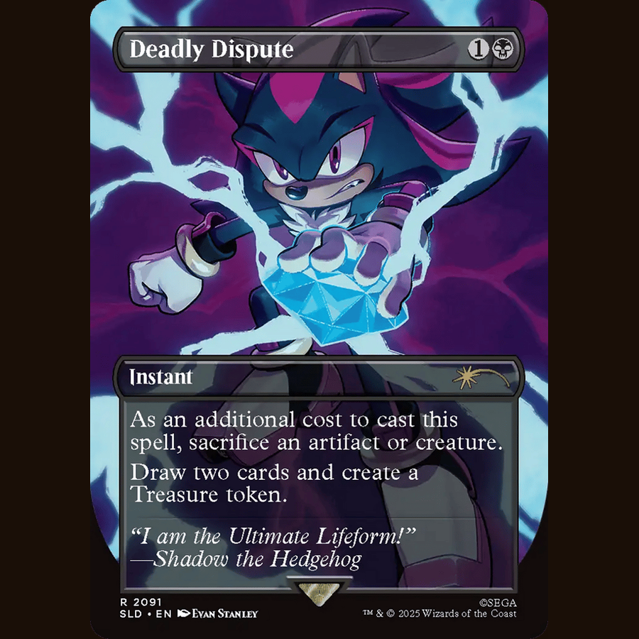 Deadly Dispute (2091) (Rainbow Foil) [Secret Lair Drop Series] full-card image