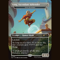 Aang, Ascendant Airbender - Serra Ascendant (Rainbow Foil) [Secret Lair Drop Series] full-card image