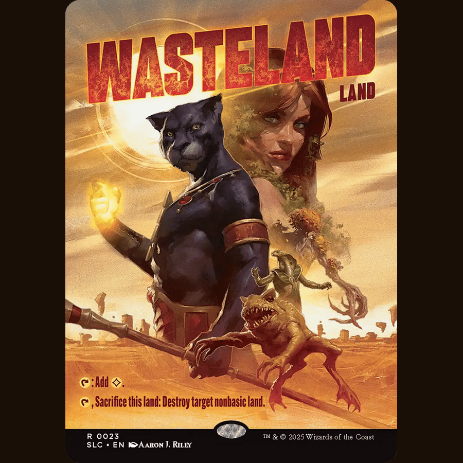 Wasteland [Secret Lair: 30th Anniversary Countdown Kit] SLC #23 full-card image