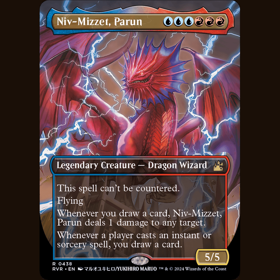 Niv-Mizzet, Parun (Anime Borderless) [Ravnica Remastered] full-card image