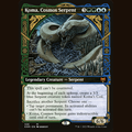 Koma, Cosmos Serpent (Showcase) [Kaldheim] full-card image