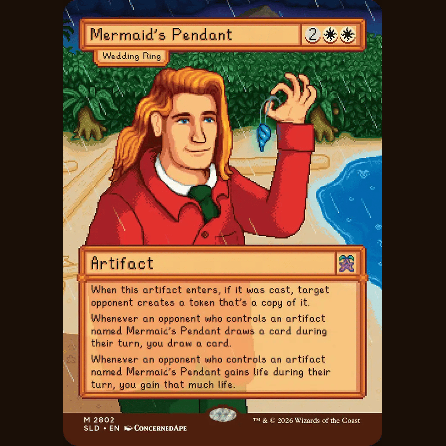 Mermaid's Pendant - Wedding Ring [Secret Lair Drop Series] full-card image