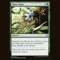 Three Visits [Commander Legends] full-card image