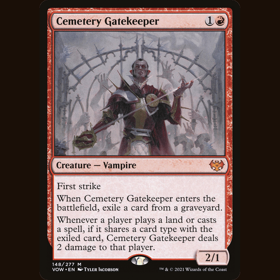 Cemetery Gatekeeper [Innistrad: Crimson Vow] full-card image