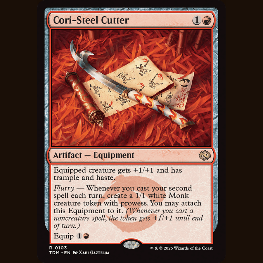Cori-Steel Cutter [Tarkir: Dragonstorm] full-card image